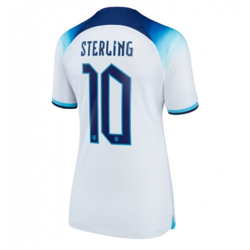 Ženski Nogometni dresi Anglija Raheem Sterling #10 Domači SP 2022 Kratek Rokav